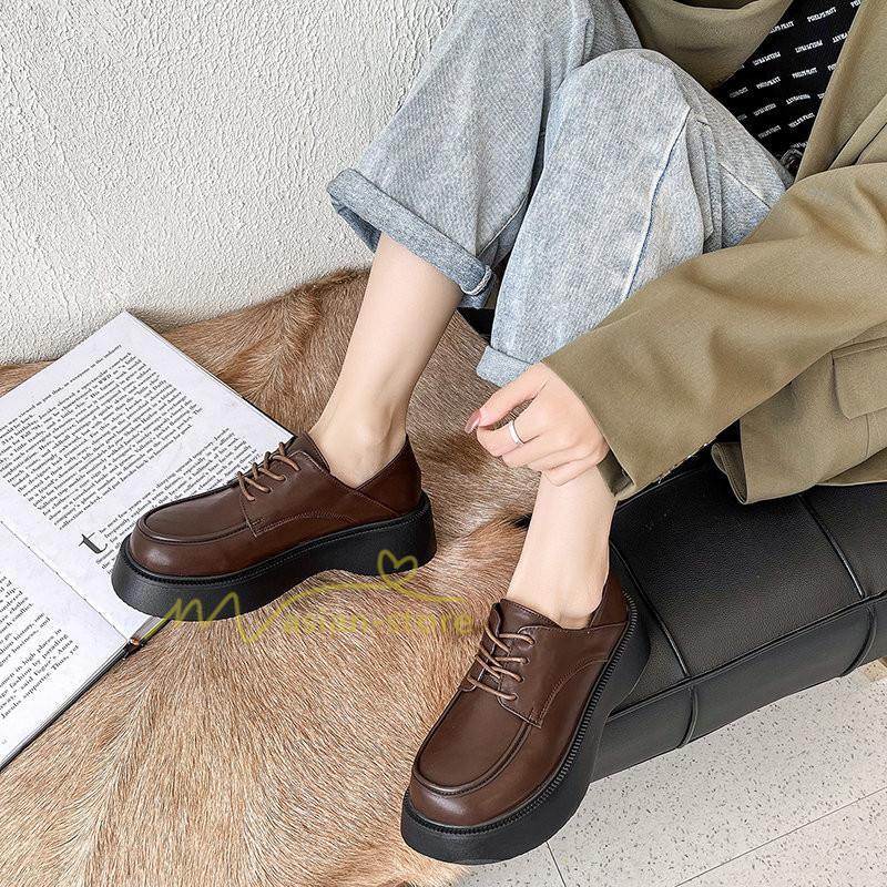 ローファー | レディース 痛くない ローヒール 楽 大人 黒 ブラック 柔らかい 歩きやすい レースアップ カジュアル 通勤通学 20代30代40代 レザー調 履きやすい