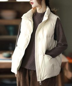 ベスト | フェイクダウンレディース 韓国風