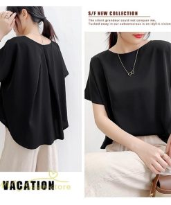 シャツ・ブラウス | トップス シャツ レディース 無地 ファッション カジュアル エレガント 優雅 通勤 OL 上品 オシャレ トップス 女の子 可愛い 体型カバー 夏 5色 着痩せ