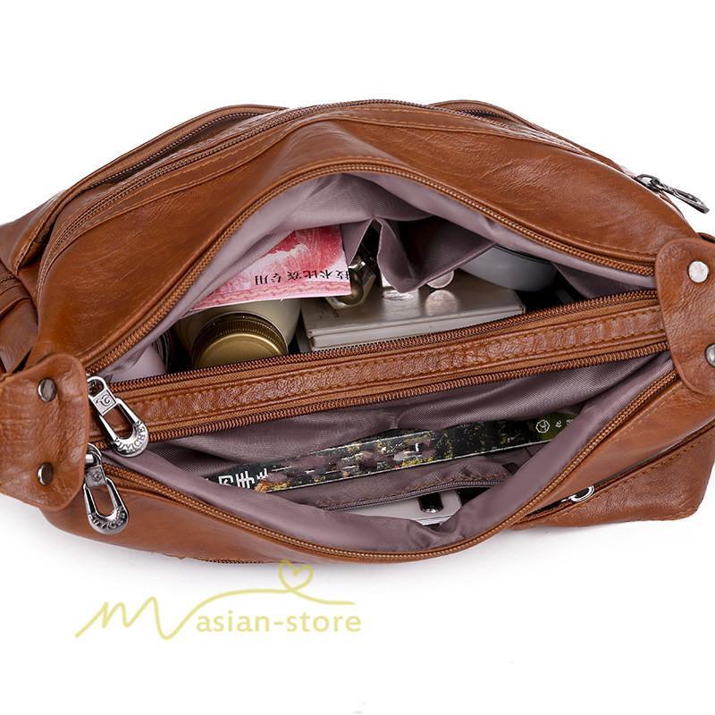 女性用バッグ | ショルダーバッグ レディース 大きめ 大容量 レザー かわいい 可愛い 軽量 斜めがけ 2way ショルダー おしゃれ トレンド ママ 上品 通学 通勤 斜めがけバッグ