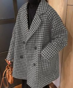 ジャケット・ブルゾン | テーラードジャケット チェック柄 コート