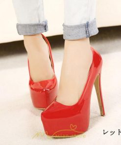 パンプス | 15cmヒール エナメル ハイヒール ピンヒール 大きいサイズ 美脚パーティー フォーマル 痛くない 結婚式 プレゼント 入園式 卒園式 卒業式 入学式 女性