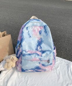 リュック | グラデーションカラー リュックサック レディース デイパック バックパック 大容量 アウトドア 可愛い バッグ