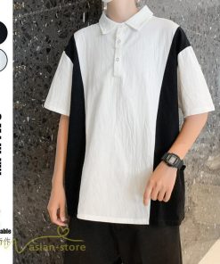 Tシャツ | ポロシャツ メンズ 切り替え メンズシャツ 半袖 カジュアル シンプル 無地 ポロ プルオーバー 夏新作 カッコウイイ トップス 半袖サマーシャツ 夏服