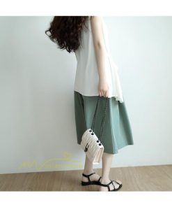 ワイドパンツ | ガウチョパンツレディース スカンツ スカーチョ リラックスパンツ 無地 ウエストゴム ゆったり シンプル 体型カバー おしゃれ ガウチョ ボトムス