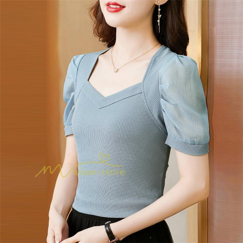 tシャツ・カットソー | Tシャツ レディース チュニック 春 夏 春夏 チュニックTシャツ トップス 20代 30代 40代 OL ママ 母 上品 ファッション カジュアル 着痩せ エレガント お出かけ