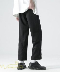 チノパン | ワイドパンツ メンズ カジュアルパンツ 夏新作 黒 アンクルパンツ ガウチョ パンツ 体型カバー 着痩せ 上品 3XL ビジネス 大きいサイズ サマーパンツ オフィス