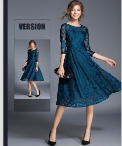 レースワンピース | ワンピース ドレス ロングドレス レースワンピ 結婚式 パーティードレス 二次会 フォーマル レデイース エレガント お呼ばれ ロングワンピ 七分袖