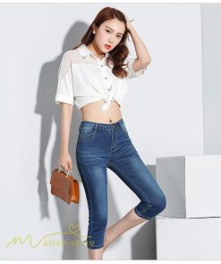 ジーンズ、デニム | パンツ デニム ジーンズ 7分丈 着痩せ レディース 無地 新作 ハイウエスト スキニーパンツ 着回し きれいめ 通勤通学 美脚 アウトドア お出かけ ポケット 定番