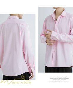 シャツ | トップス メンズ 長袖 ジャケット カジュアル無地 ゆったり メンズ オーバーライトアウター メンズ長袖シャツ