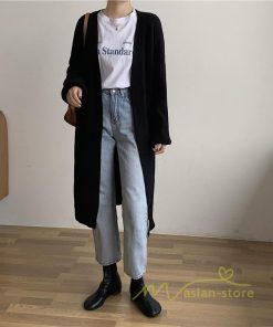 カーディガン | ロングニット2022秋冬 レディース アウター パフスリーブ 羽織り 長袖 ニット 20代40代 ニットカーデ 通学通勤 大人 セーター