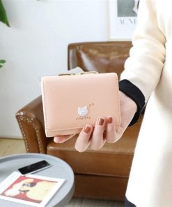 さいふ　バッグ | 三つ折り財布 レディース 財布 小銭 カード入れ ポーチ サイフ ウォレット 可愛い財布 女性用ミニ財布 合皮レザー ピンク イエロー 軽量 使いやすい