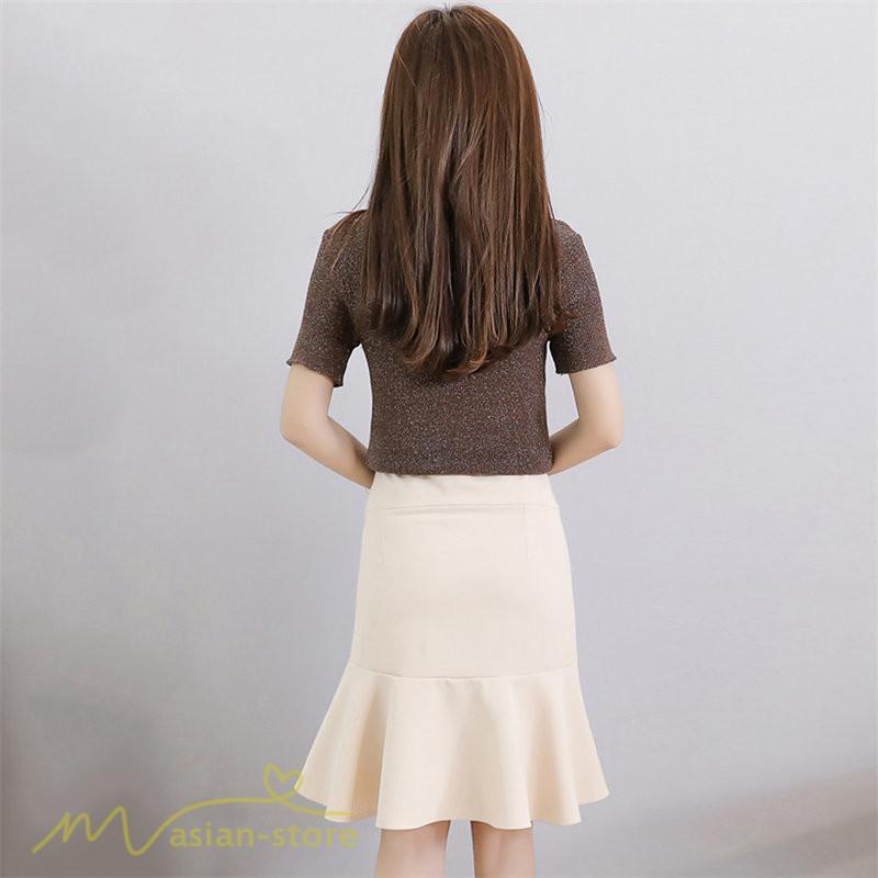 スカート | マタニティ韓国風 レディース マタニティウェア おしゃれ ゆったり 着痩せ 産前 マタニティウェア 膝丈 お出かけ 上品 サマー 夏服