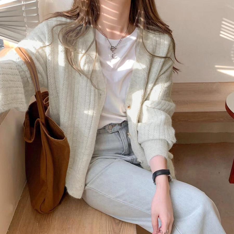 ニット・セーター | カーディガン レディース 韓国ファッション