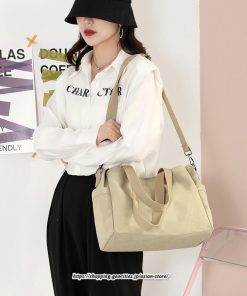 女性用バッグ | トートバッグ レディース 軽い キャンバス 帆布 多機能 手持ち 斜め掛け 肩掛け おしゃれ 大容量 軽量 カジュアル キレイめ お出かけ 通勤 大学生 通学