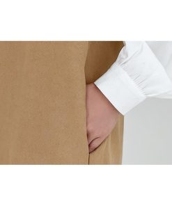 マキシ | ワンピース ジャンパースカート ジャンスカ 深Vネック ロングワンピース Vネック スリット入りロングワンピース ノースリーブ 30代40代 オフィス 大人