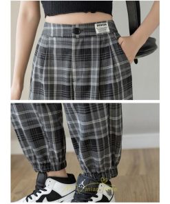 チノ・テーパード・ジョガー・スキニーパン | ジョガーパンツ レディース パンツ スウェット ジャージ ストレッチ ズボン スポーツ トレーニング チェック柄 高見え 細見え 秋 夏 冬 運動 春