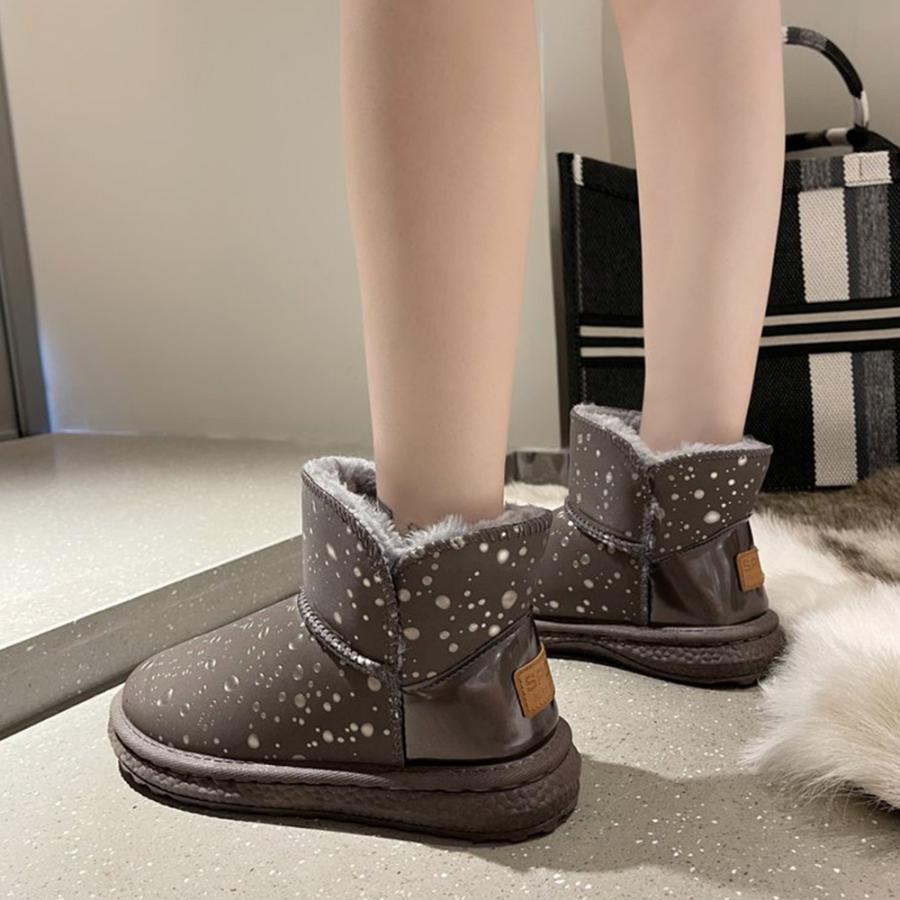 ムートンブーツ | 裏起毛 ショートブーツ