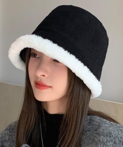 帽子 | バケットハット ファー レディース 韓国