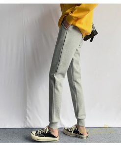 チノ・テーパード・ジョガー・スキニーパン | ジョガーパンツ ロング丈 レディース サルエル カジュアル 無地 ファッション 薄手 ウエストリボン 長ズボン 春秋コーデ スポーツウェア 運動着 スウェット