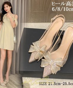 パンプス | ハイヒール ストラップ サンダル きらきら 滑り止め ヒール6cm8cm10cm ポインテッドトゥ レディース 痛くない ピンヒール 歩きやすい 美脚 宴会