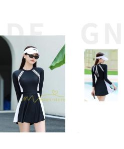 水着 | 母の日 プレゼント レディース フィットネス競泳 パッド付き ワンピース 女性 練習 トレーニング 長袖 20代30代40代 夏物 オールインワン スイムウェア