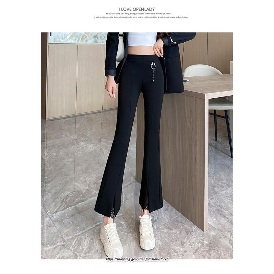 チノ・テーパード・ジョガー・スキニーパン | パンツ レディース フレアパンツ 9分丈 カジュアル フレアパンツ ハイウエスト スキニーパンツ トレンド かわいい お出かけ おしゃれ 送料無料 デイリー デート
