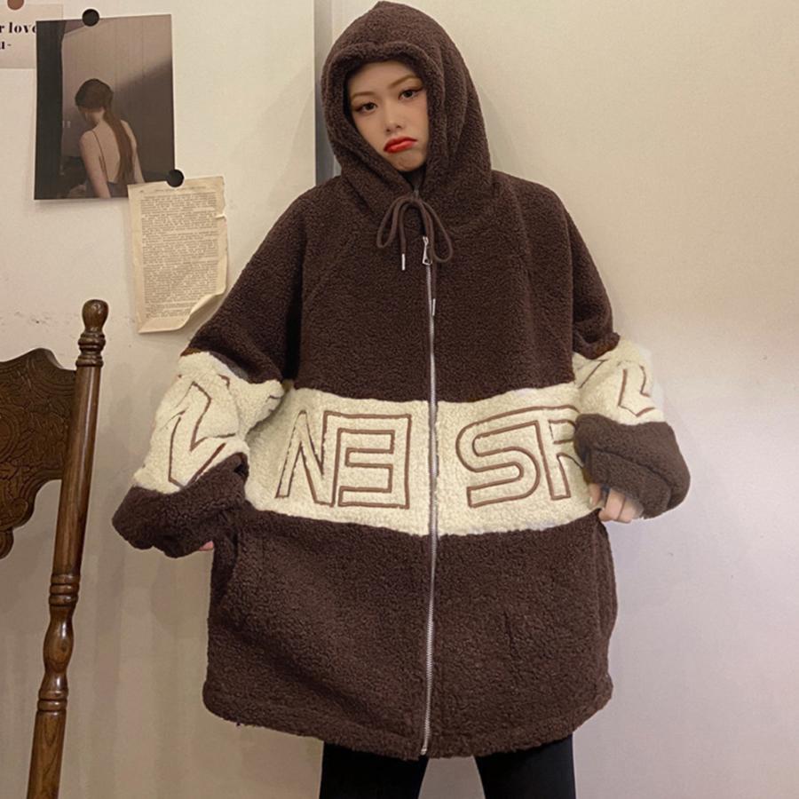 ジャケット・ブルゾン | ビッグロゴボアジャケットレディース冬