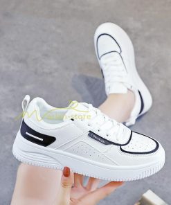 スニーカー | スニーカー　レディース レディースシューズ ローカット 靴 フラットシューズ ぺたんこ ウォーキングシューズ 歩きやすい 厚底スニーカー 美脚 厚底靴 Pu革