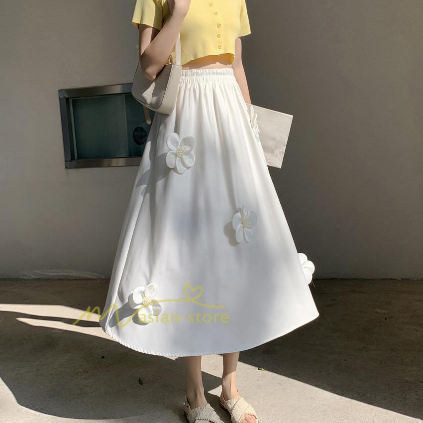 スカート | ボトムス レディース きれいめ 40代 30代 春秋 ロング丈 おしゃれ カジュアルブ無地 通勤 着痩せ 韓国風 OL 20代30代40代50代 ウエストゴム