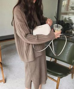 ニット・セーター | 韓国風 ニット セットアップ レディース