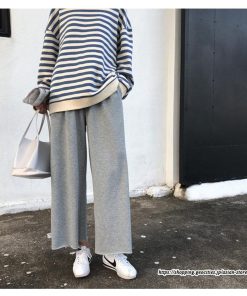 パーカー | トレーナー レディース プルオーバー クルーネック 長袖 トップス Tシャツ スウェット ゆったり ボーダー 秋冬 カジュアル ルームウェア 練習着 春 トップス