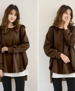 Tシャツ・カットソー | カットソーチュニック 春 ロンT 前後差