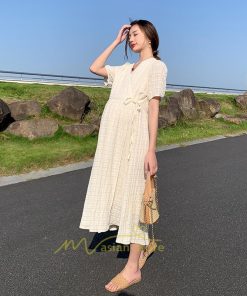 ワンピース | マタニティ 服 産前産後 ルームウェア 半袖 春 夏 安い オシャレ 妊婦服 妊婦用 マタニティウェア 上品 20代30代40代 カジュアル お出かけ 無地人気