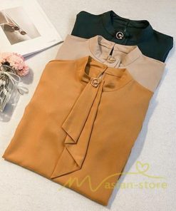 在庫ある | 長袖ブラウス レディース 秋物 シャツレディース ブラウスシャツ オフィス シフォンブラウス 30代40代50代 リボン トップス フェミニン フリル 3色 OL