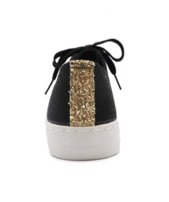 ショートブーツ | フラットシューズ レディースシューズ キャンバス ローカット スニーカー 靴 ぺたんこ キラキラ