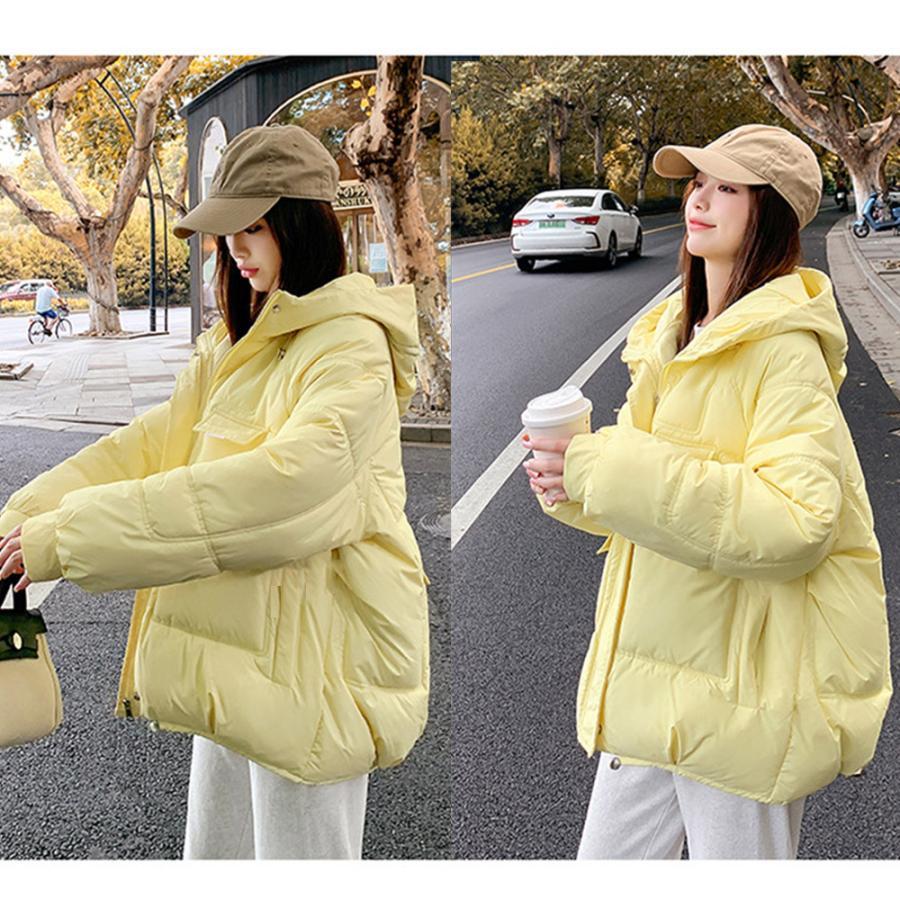 ジャケット・ブルゾン | 中綿フェイクダウンジャケット フード付き