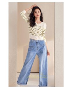 ニット・セーター | カーディガン レディース 春 秋 長袖 トップス ボーダー柄 50代 40代 30代 20代 おしゃれ キレイめ オシャレ あったか 部屋着 着痩せ お出かけ ニット