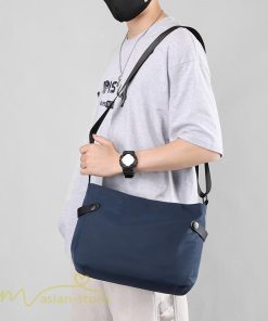 メンズバッグ | ショルダーバッグ 2サイズ シンプル 軽量 ボディバッグ 肩掛け 斜めがけ ワンショルダーバック 軽い 肩がけ カッコウイイ ナイロン製 2色 鞄 バッグ 小さめ