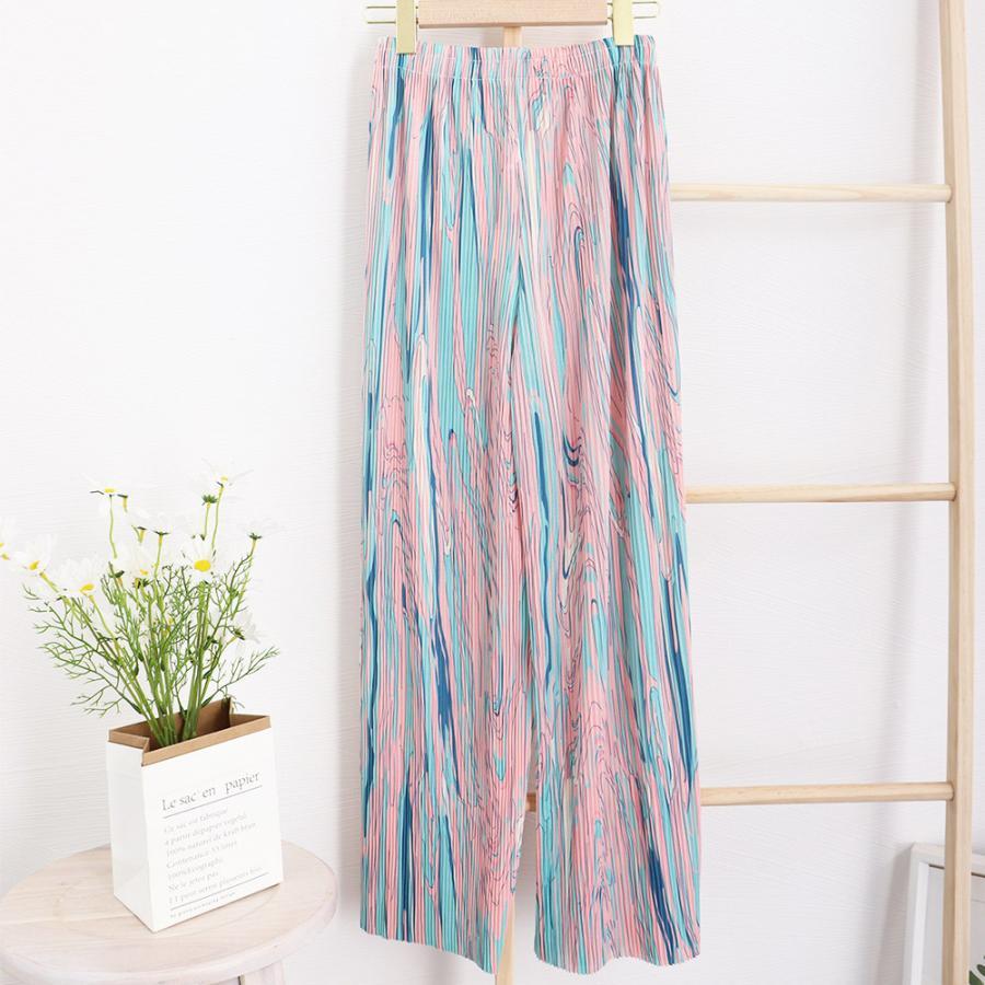 サルエルパンツ | ワイドパンツ ロングパンツ 接触冷感 夏