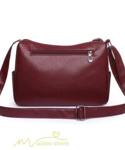 女性用バッグ | ショルダーバッグ レディース 斜めがけ カジュアル 多機能 バッグ 収納力アップ 防水 合皮バッグ シンプル 大人っぽ おしゃれ かわいい 軽量 肩掛け PUレザー