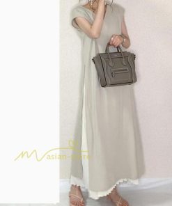 マキシ | 夏ワンピース 秋スカート レディース 秋物 夏服 ロングワンピース ロングスカート プリーツスカート 無地 ウエストゴム 2点セット セットアップ ゆったり