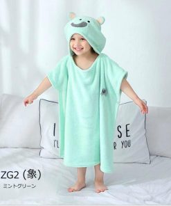 （子供）その他 | もこもこ フード付き バスタオル 速乾