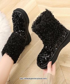 ブーツ | ムートンフェイクムートン ショートもこもこ ボア 定番 シューズ 靴 秋靴 レディース 可愛い 痛くない 歩きやすい 秋 あったか 冬