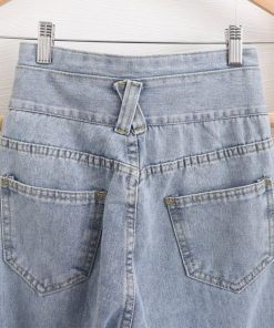 デニム | ハイウエスト デニムパンツ レディース