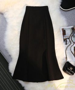 スカート | フレア ロング マーメイドマキシ丈 ロングスリット ハイウエスト Aラインレディース ボトムス 新作 きれいめ 上品