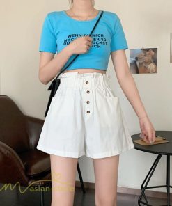 ショートパンツ | レディース サマーパンツ 夏コーデ 新作 おしゃれ ハイウエスト 無地 きれいめ 女性着 アウトドア ゆったり お出かけ パンツ ワイドパンツ 日常