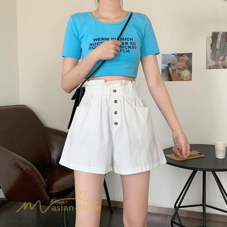 ショートパンツ | レディース サマーパンツ 夏コーデ 新作 おしゃれ ハイウエスト 無地 きれいめ 女性着 アウトドア ゆったり お出かけ パンツ ワイドパンツ 日常