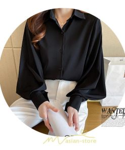 シャツ・ブラウス | ブラウス レディース オフィス フォーマル シャツ 白 開襟 レギュラー 長袖 黒 ホワイト ブラック 通勤 上品 エレガント お出かけ オシャレ オフィス OL
