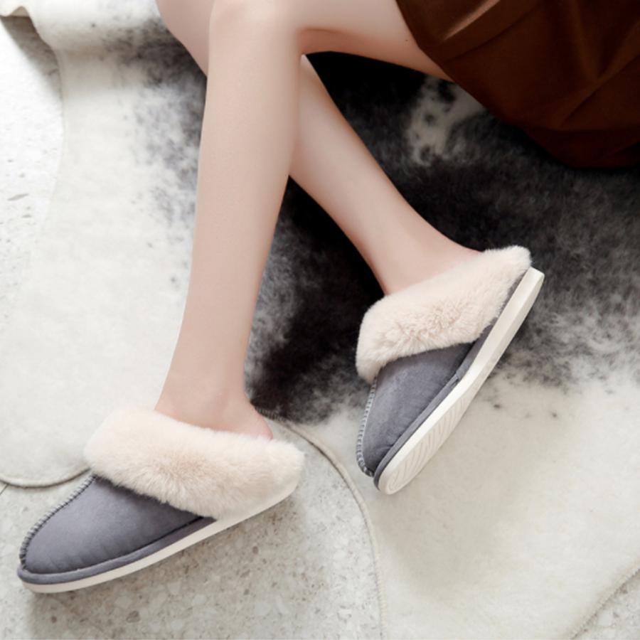 サンダル | スリッパ ムートン 冬 もこもこ サンダル